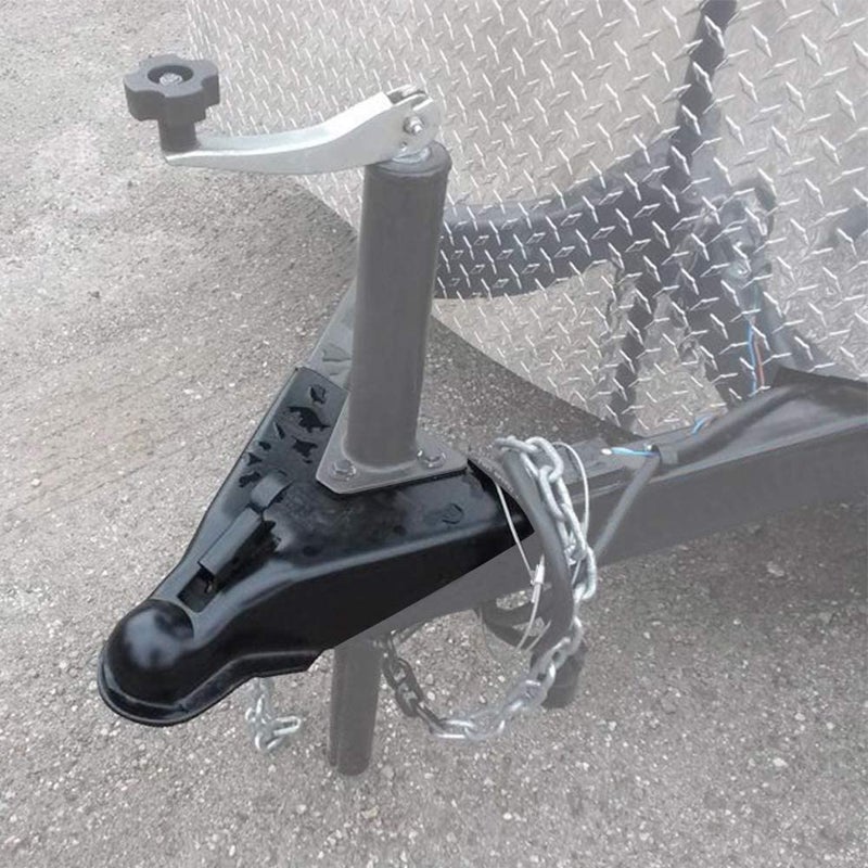 NBJINGYI 2-5/16" Class III A-Frame Coupler - 12500 lb Capacity, Heavy Duty Forged Head, Powder Coated Black, Quick-Lock for Utility & Equipment Trailers - Image 4